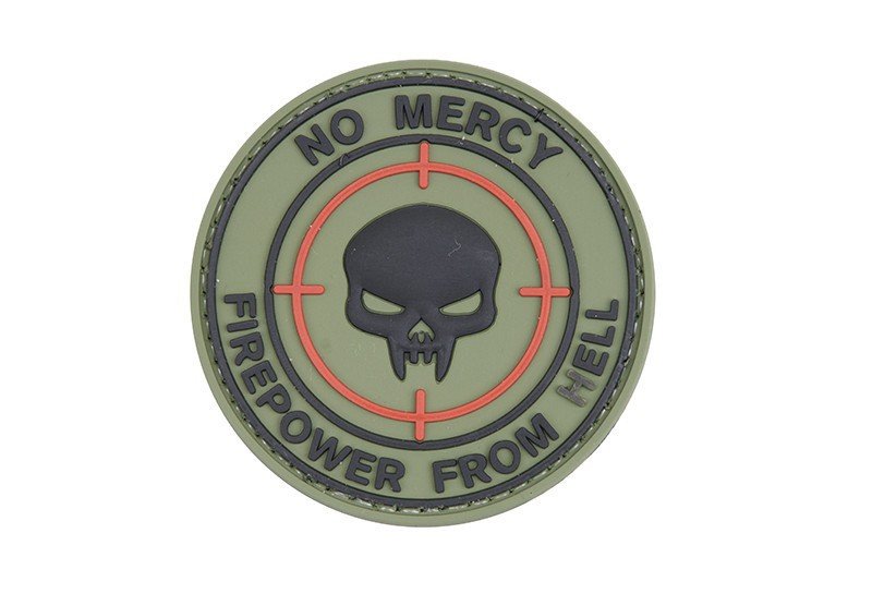 Patch 3D -NO MERCY - FIREPOWER FROM HELL Olive 