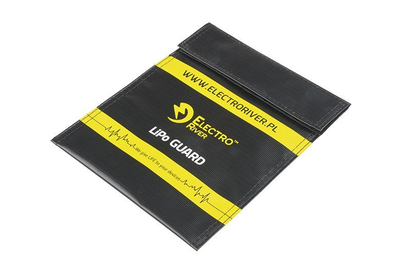 Sac de protection pour lampes de poche ElectroRiver Li-Po Noir