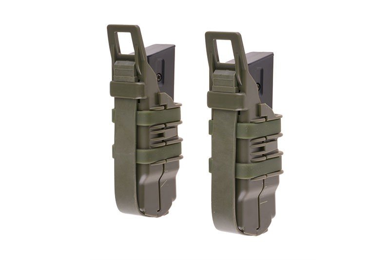 Holster MOLLE pour chargeur XS double ouverture Olive 
