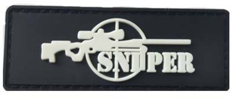 Patch velcro 3D Sniper Delta Armory Noir 