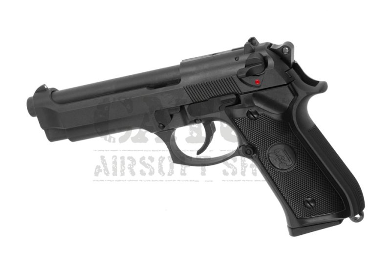 KJ Works pistolet airsoft GBB M9 HW Green Gas Noir 