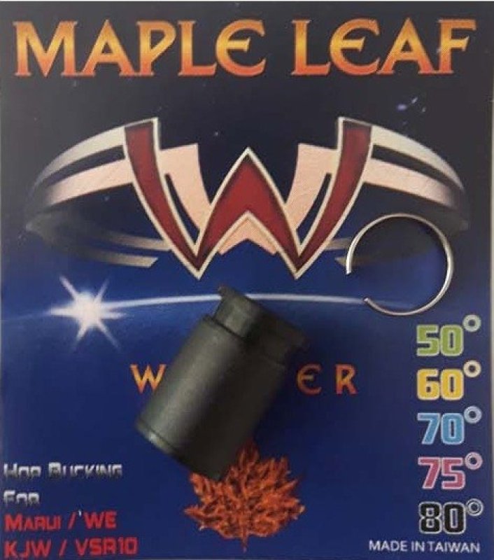 Airsoft Hop-up Rubber Wonder 80° Maple Leaf Noir 