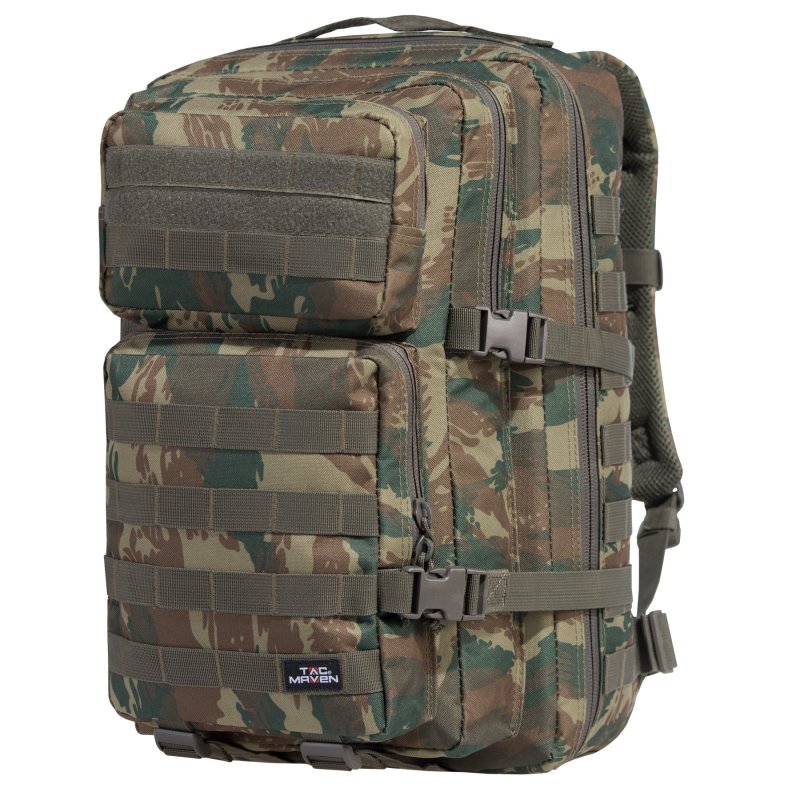 Tactical backpack ASSAULT Large 51L Pentagon Greek Camo 