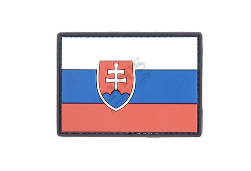 Patch velcro drapeau slovaque 3D  