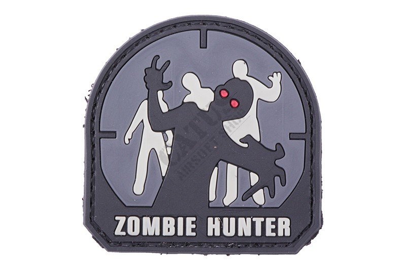 Patch velcro 3D Zombie Hunter Noir 