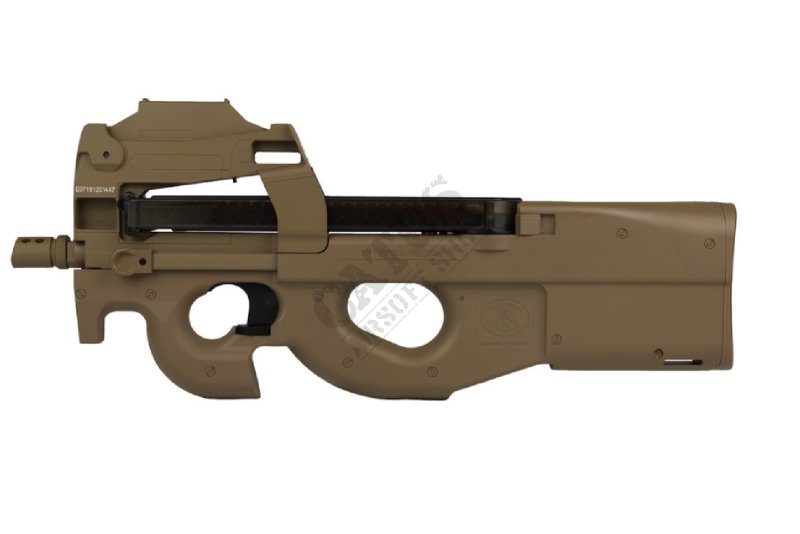 Cybergun pistolet airsoft FN P90 avec collimateur Tan 