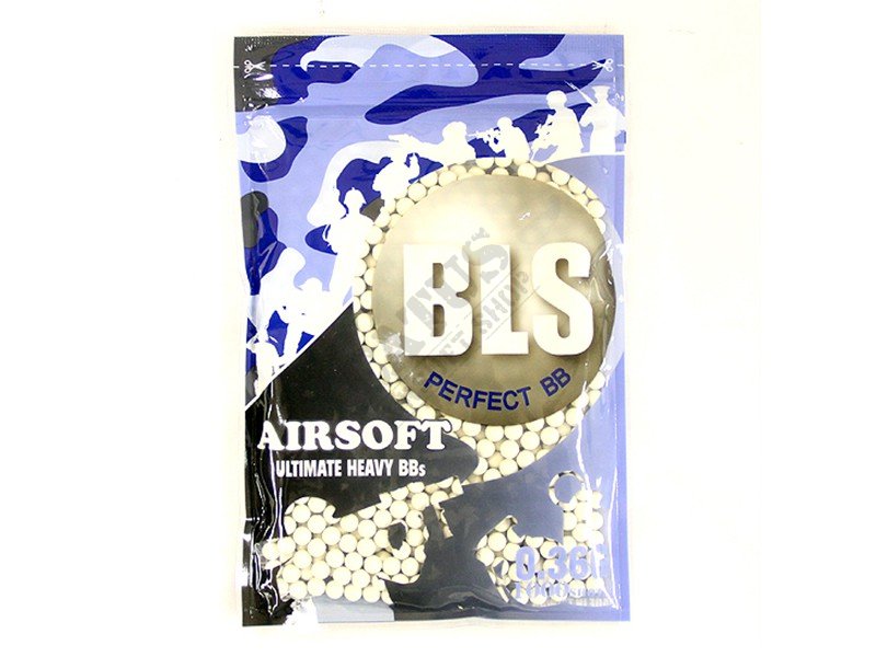 Airsoft BB BLS Precision 0,36g/1000pcs Blanc