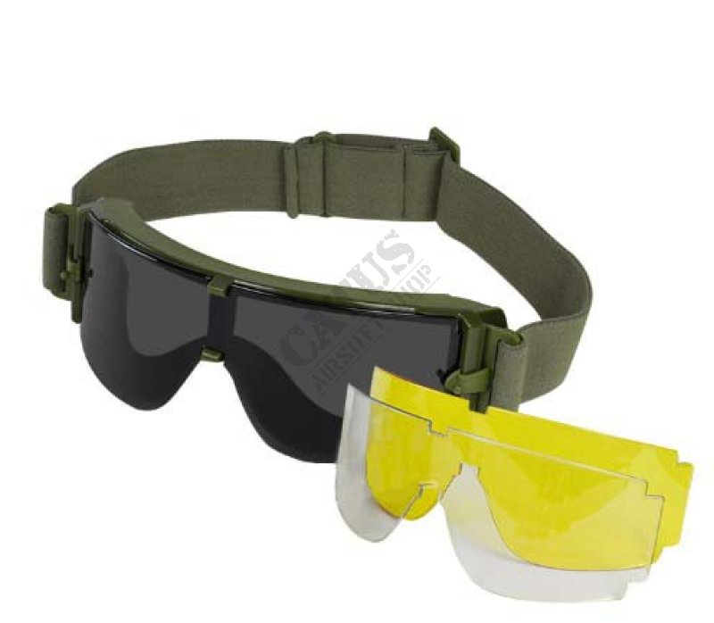 GX 1000 set Guerilla Tactical goggles Olive 