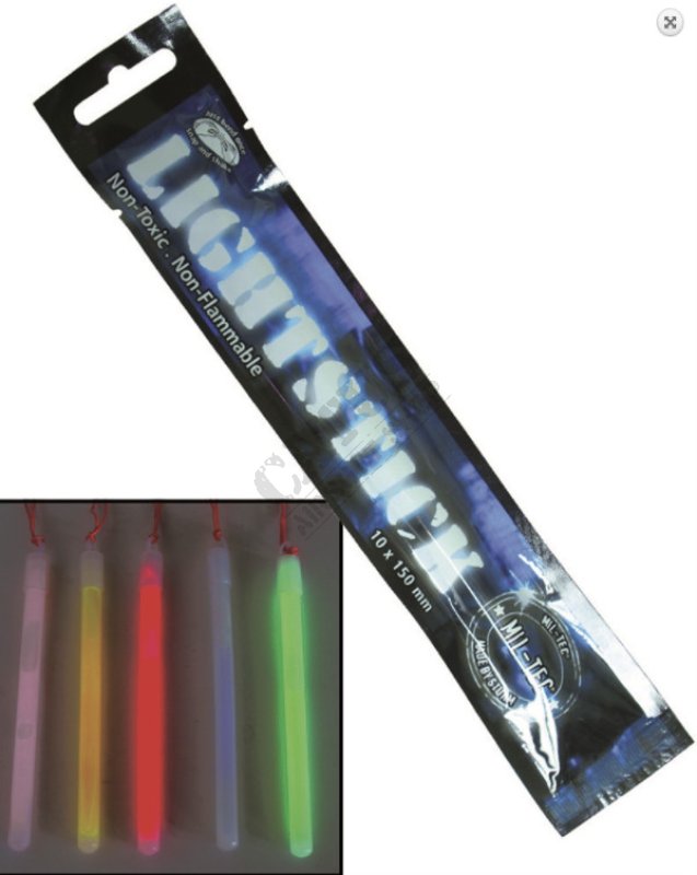 Lumière chimique 10x150 mm Mil-Tec Bleu