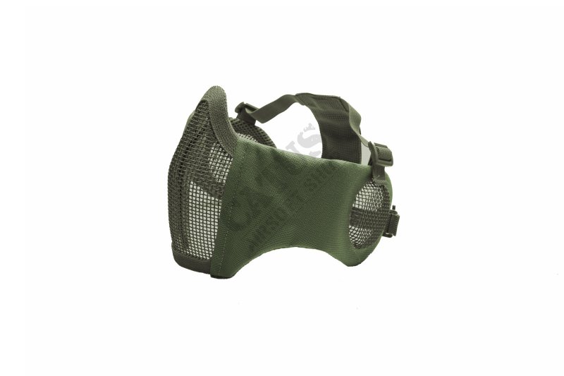Masque en filet avec protection auditive ASG Olive 