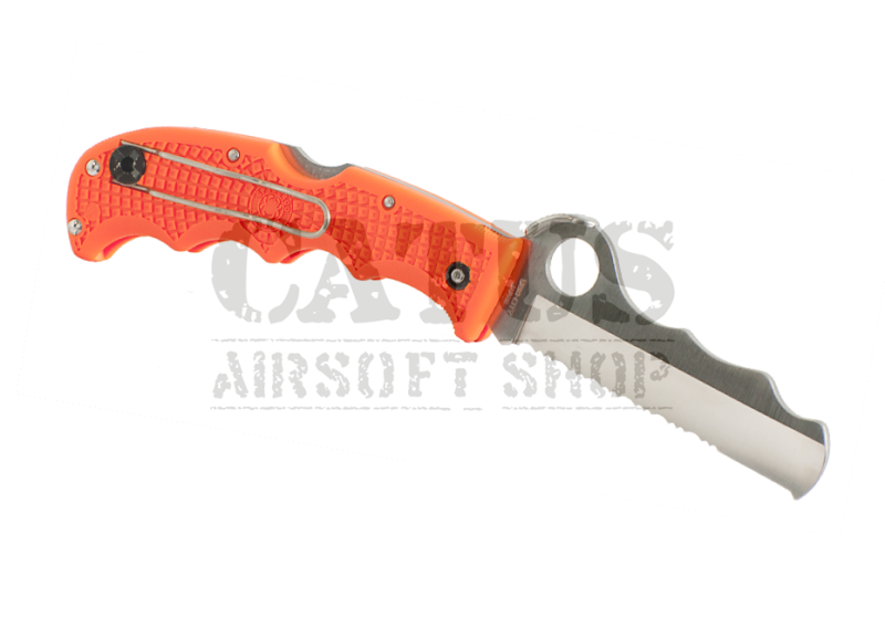 Couteau C79 Assist Rescue Spyderco Orange