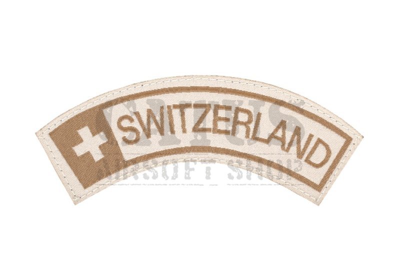 Patch velcro Suisse Claw Gear Désert 