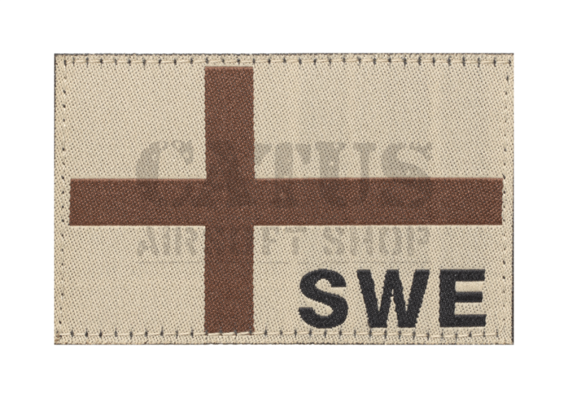 Patch velcro drapeau suédois Claw Gear Désert 