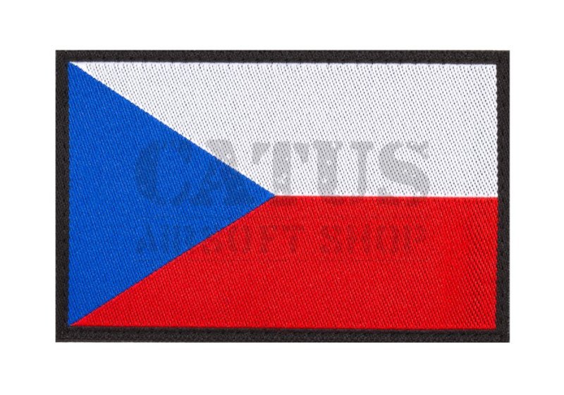 Patch velcro drapeau de la République tchèque Couleur 
