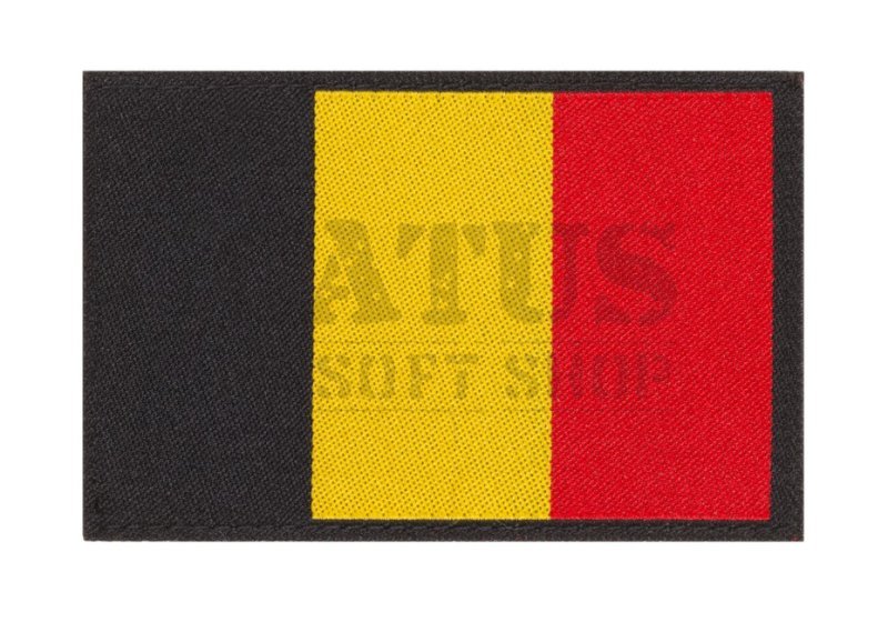 Patch velcro drapeau belge Couleur 
