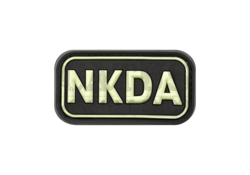 Patch velcro 3D NKDA Briller dans l'obscurité 
