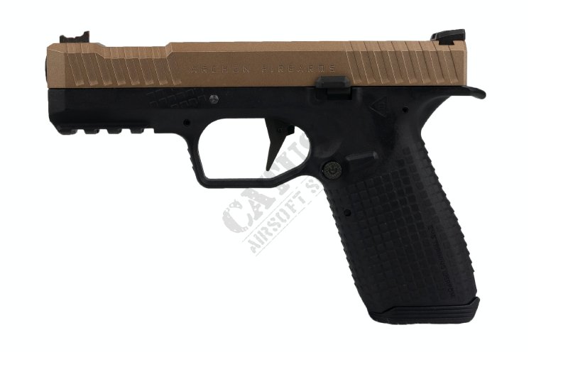 EVIKE pistolet airsoft GBB EMG/Archon™ Firearms Type B Green Gas Terre sombre 