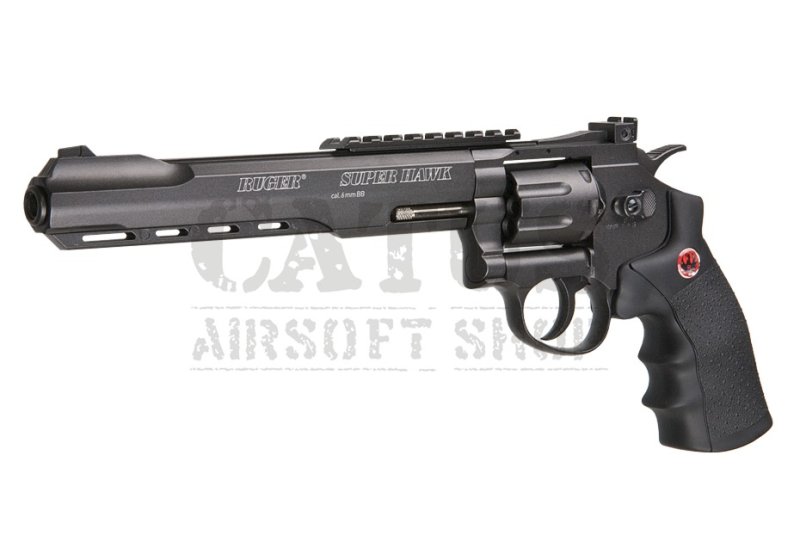 Umarex airsoft pistolet NBB Ruger SuperHawk 8 Revolver Co2 Noir 