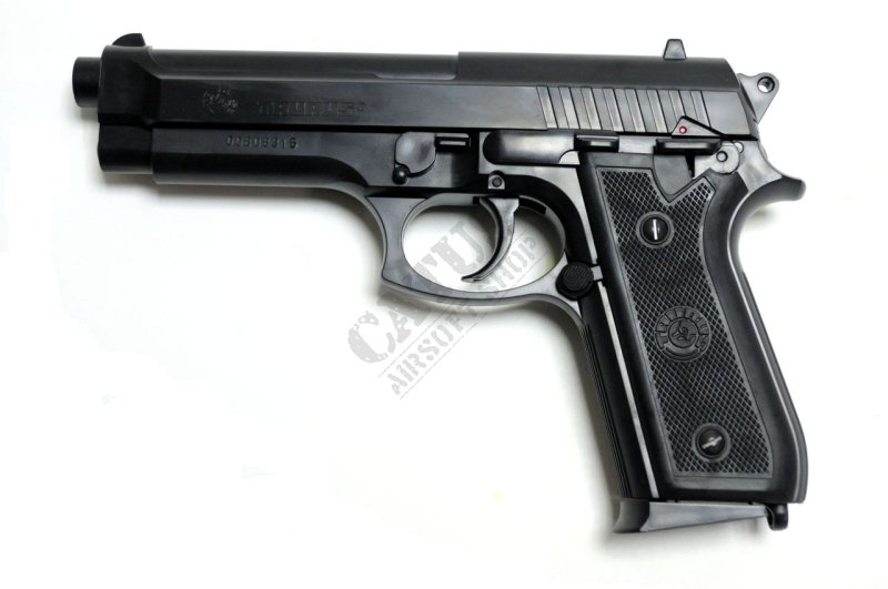 CyberGun airsoft pistol manual Taurus PT 92 Training Noir 