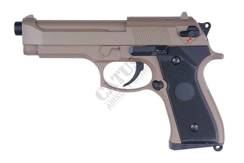 Pistolet airsoft CYMA AEP CM126 Tan 