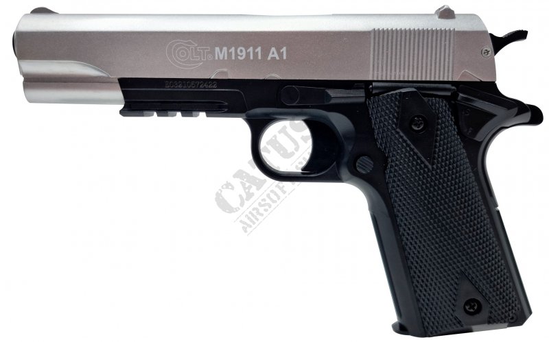 CyberGun airsoft pistol manual Colt 1911 A1 HPA metal slide Double tonalité 