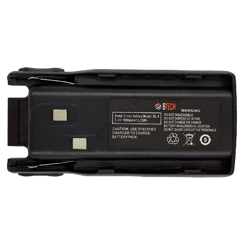 Batterie 2800mAh pour Baofeng UV-82 Noir 