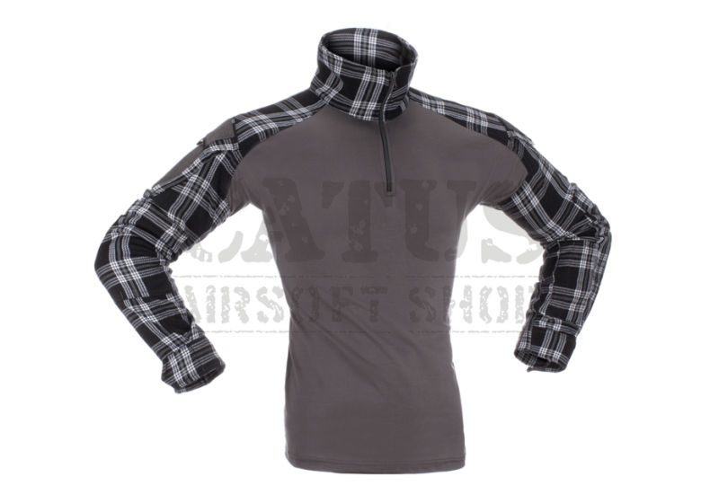 T-shirt tactique Combat flannel Invader Gear Noir M