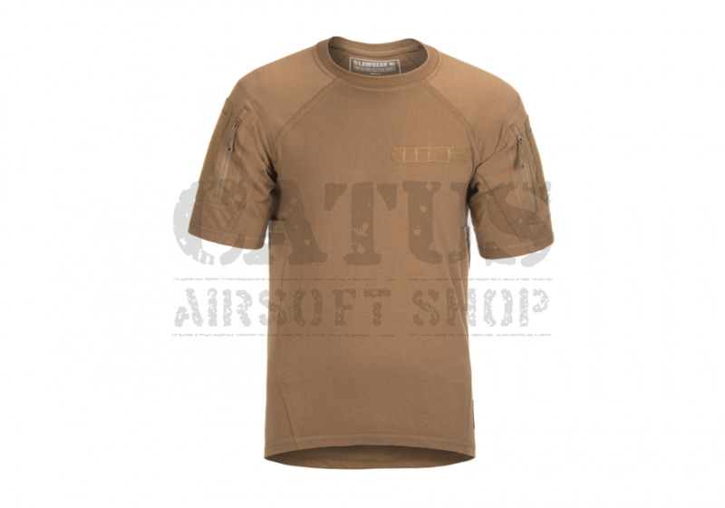 T-shirt tactique Mk.II Instructor Clawgear à manches courtes Coyote L