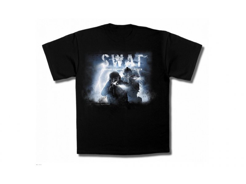 Mil-Tec SWAT T-shirt Noir XL