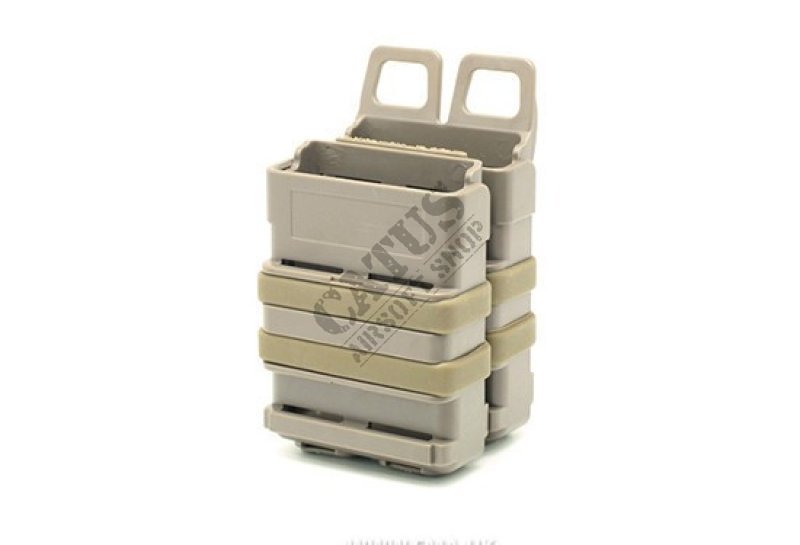 FAST MOLLE holster for open M4/M16 magazines FMA Tan 