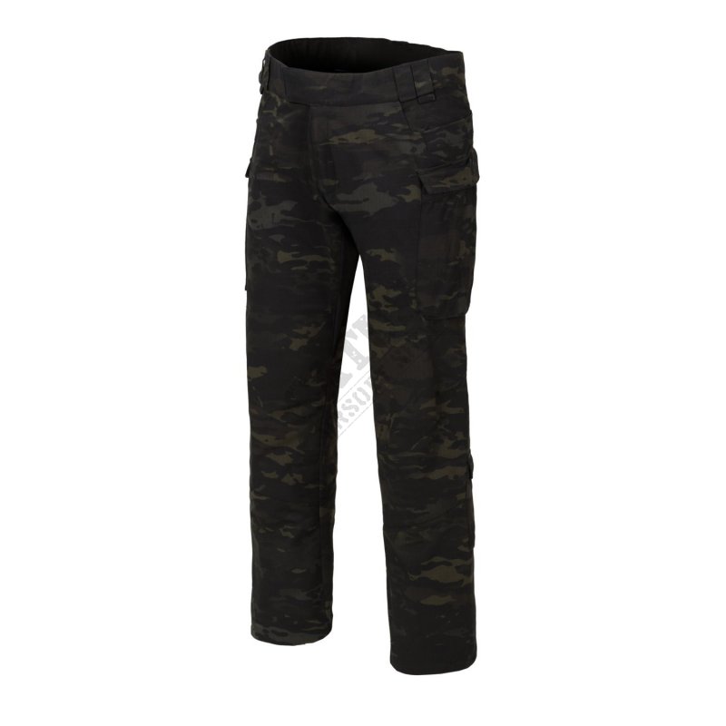 Pantalon de camouflage MBDU® Nyco Ripstop Helikon Multicam Noir S