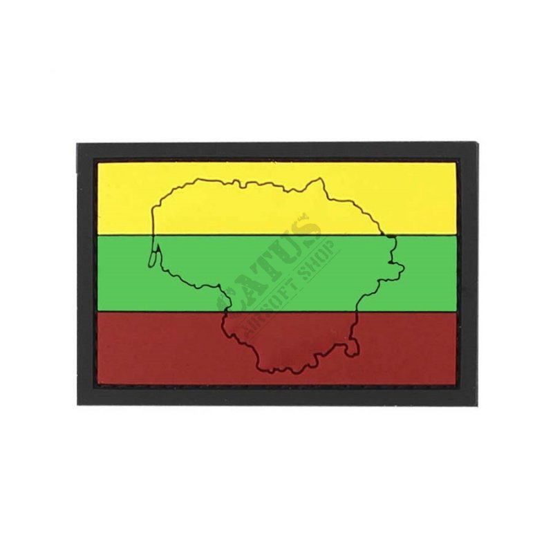 Écusson velcro 3D drapeau de la Lituanie 101 INC  