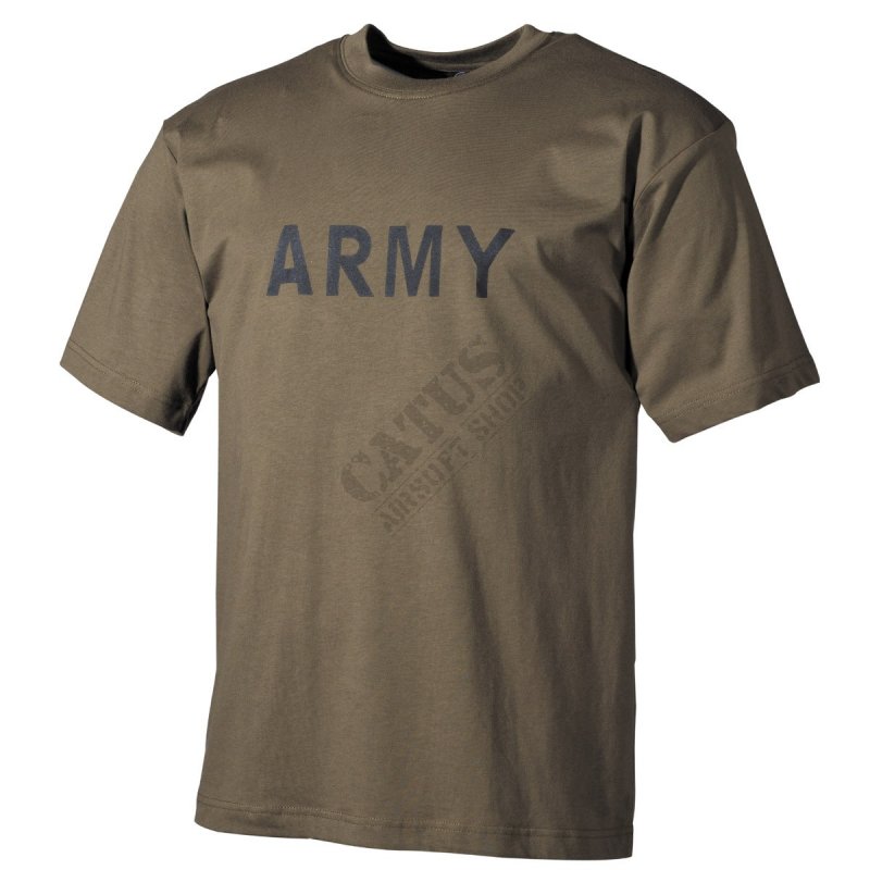 Majica Army s kratkimi rokavi MFH Oljka S