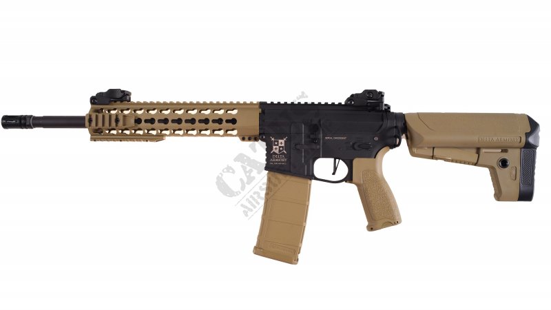 Delta Armory airsoft gun M4 AR15 KeyMod 10" Charlie Demi-bronze 