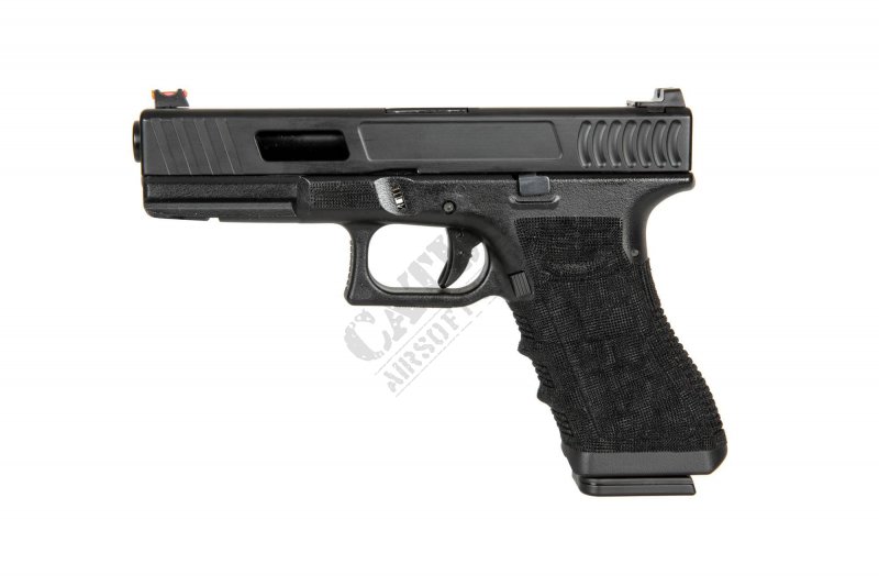 DBoys airsoftová pistole GBB EU17 754 Green Gas Černá 