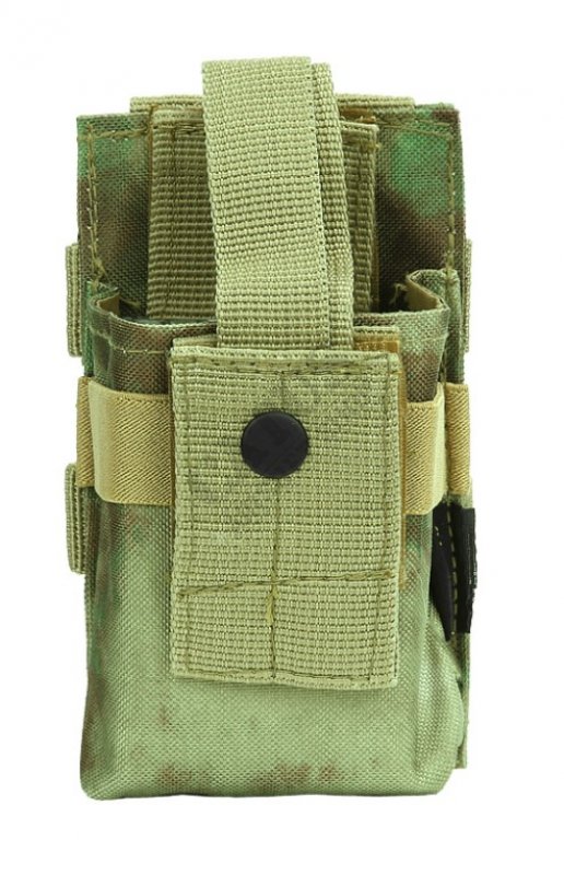 Holster MOLLE pour radio 101 INC A-TACS FG 
