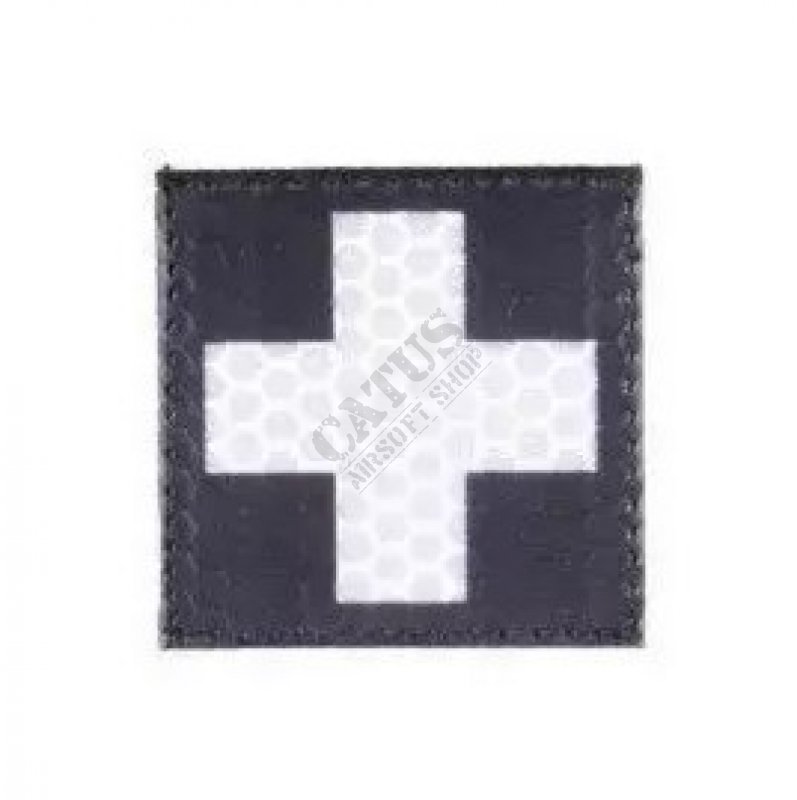 Patch velcro - Croix médicale IR Combat-ID Noir 
