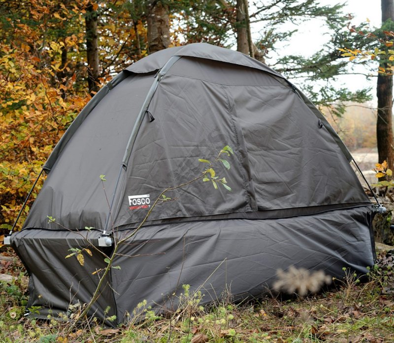 Tente lit de camp FOSCO Olive 