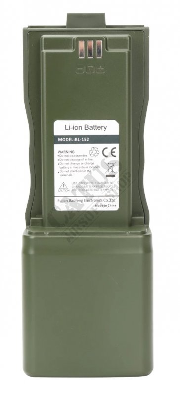 Batterie pour AR-152 Baofeng radio Olive 