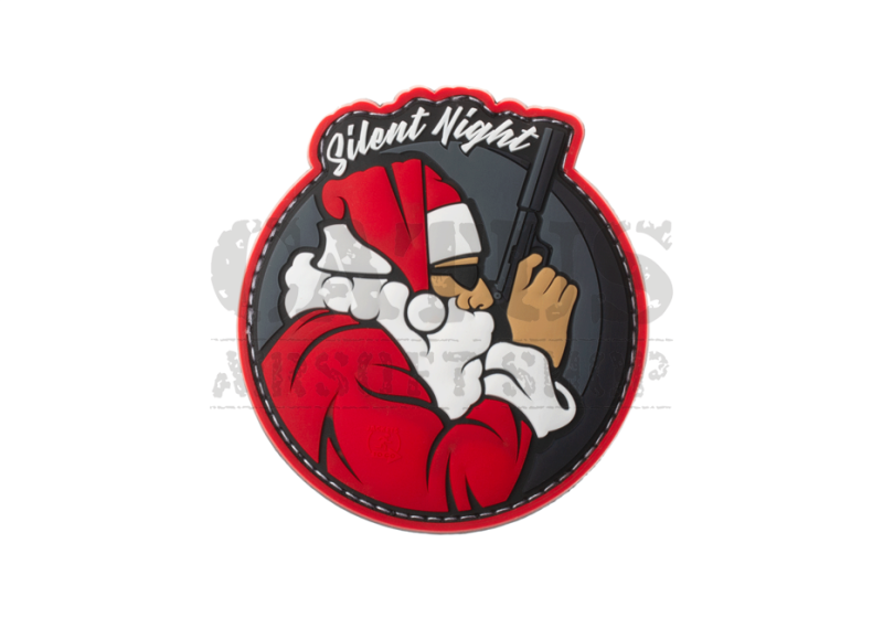Patch Santa Silent Night JTG Rouge 