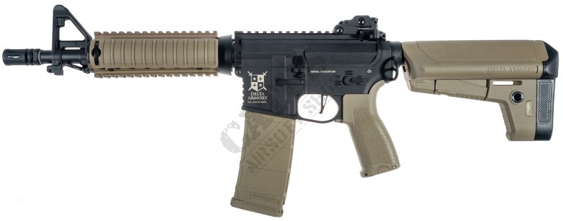 Delta Armory pistolet airsoft M4 AR15 CQB-R BRAVO Demi-bronze 