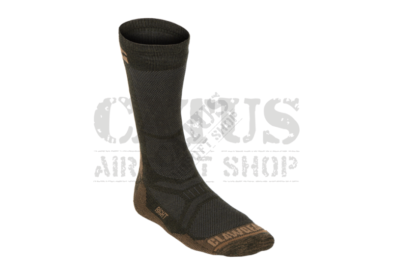 Chaussettes mérinos CREW Claw Gear Olive 36-38