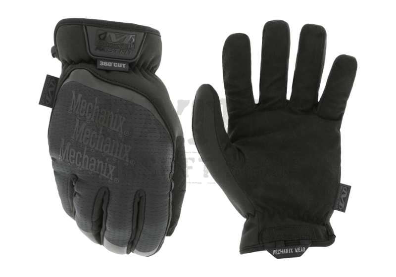 Taktické rukavice Fast Fit D4 Covert Mechanix Wear Black