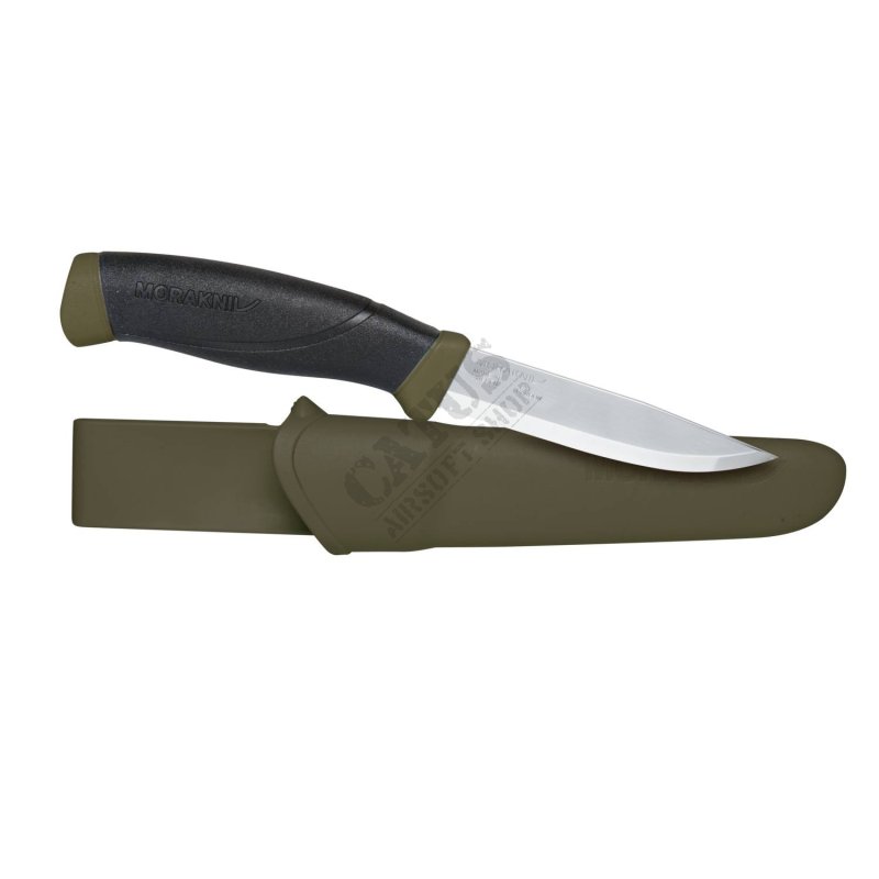 Couteau polyvalent à lame fixe Companion MG (C) Morakniv Olive-Noir 