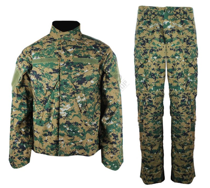 Pantalon de camouflage Guerilla Tactical Digital Woodland XS