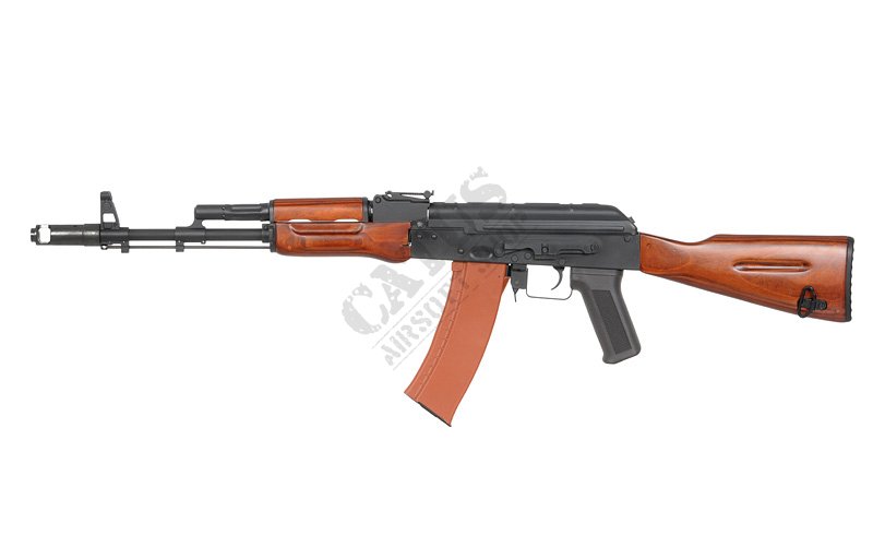 S&T Airsoft gun AK-74N G3 Real Wood Noir et brun 