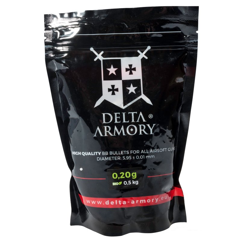 Airsoft BB Delta Armory 0,20g 0,5kg Blanc