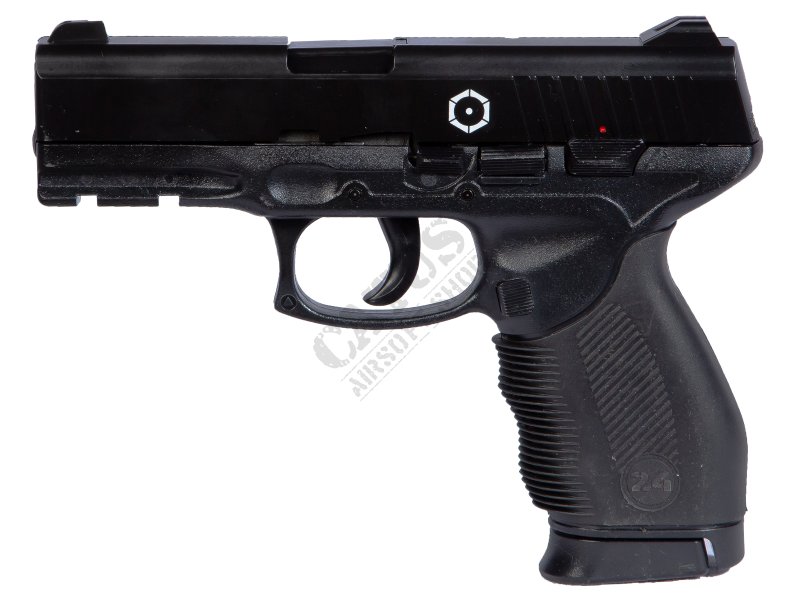 CyberGun airsoft pistol manual Taurus PT 24/7 HPA HW Noir 