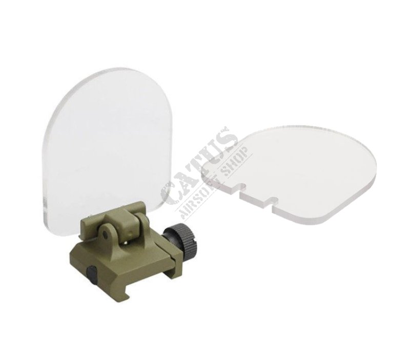 Protection de verre Airsoft pour lunette de visée Delta Armory Tan 
