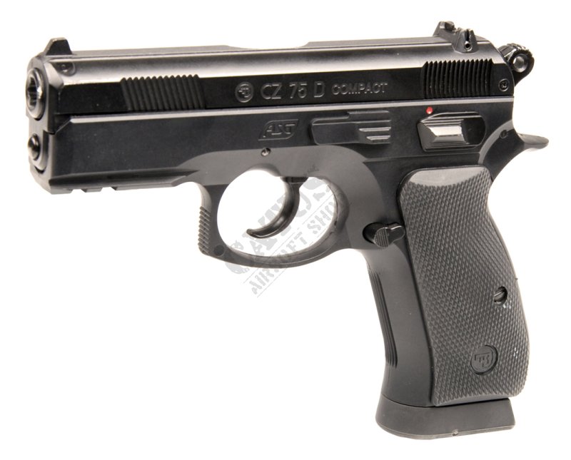 ASG pistolet à air CZ 75D Compact 4,5mm CO2 NBB Noir 